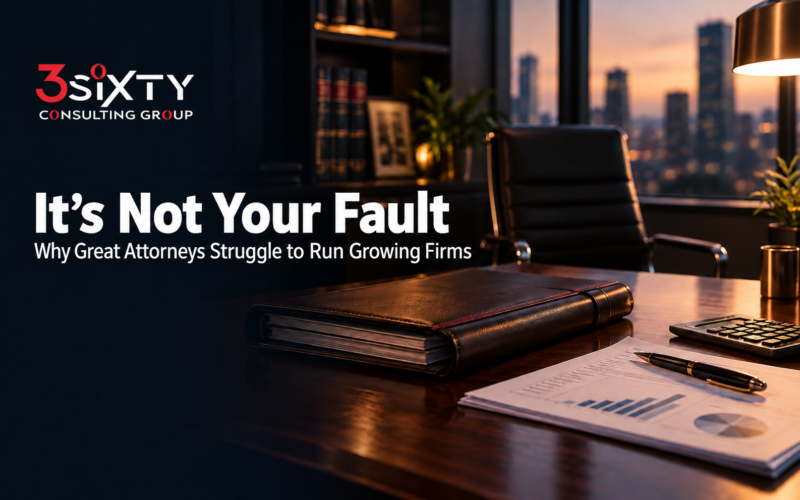 It’s Not Your Fault: Why Great Attorneys Struggle to Run Growing Firms